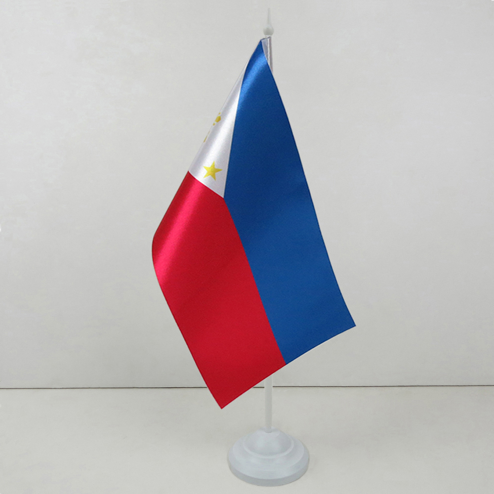 Флажок Филиппин на пластиковой подставке